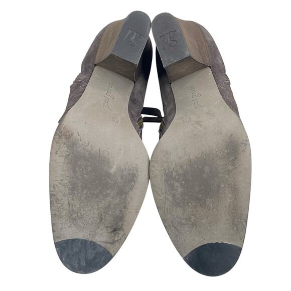 Paul Green Women's Malibu Brown Leather Side Zip Ankle Boot Size 7.5 US 10 - Picture 9 of 13